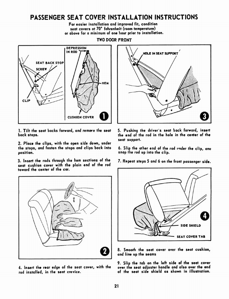1955 Chevrolet Accessories Manual Page 66